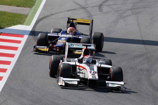 Coletti and Nasr have finished all six races so far this year in the top four (Photo: Alastair Staley/GP2 Series Media Service)