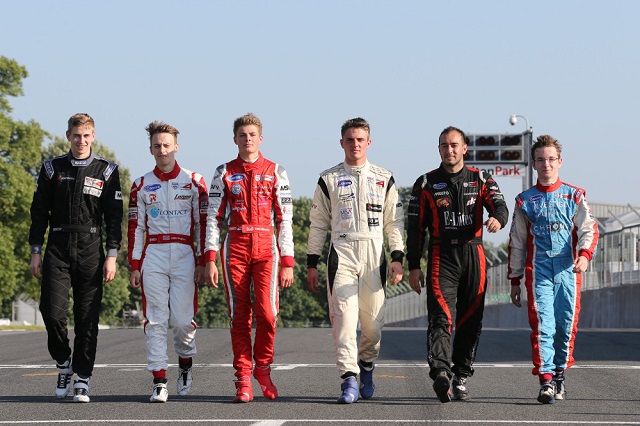 Everyone in the top six could hypothetically lead the series after one more race (Photo: BRDC F4)